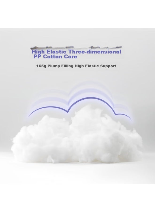 Foojo U-shaped Neck Pillow For Office, Airplane Travel, Portable Car U-shaped Pillow, Pp Cotton Student Nap Pillow - Image 5