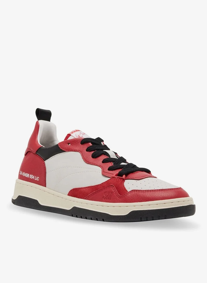 ستيف مادن Easton Red Multicolor Men's Sneakers
