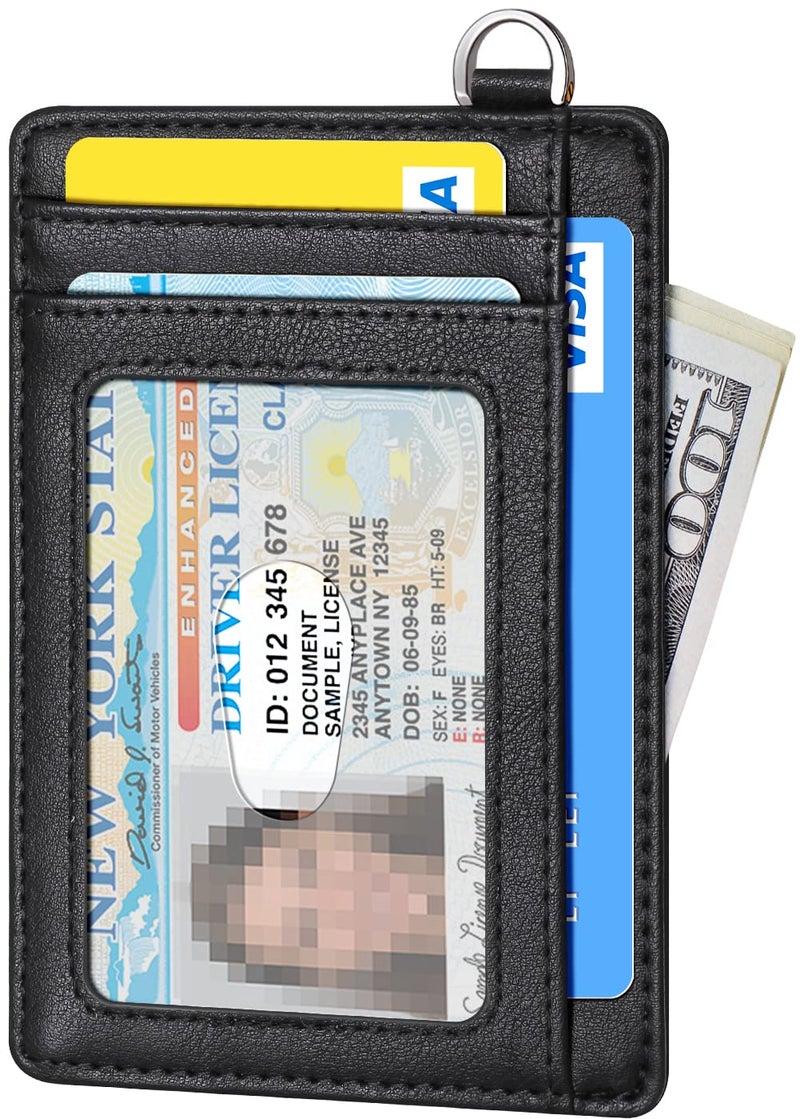 FurArt محفظة فير آرت النحيفة البسيطة، محافظ جيب أمامية، حجب RFID، حامل بطاقات ائتمان للرجال والنساء - Image 2