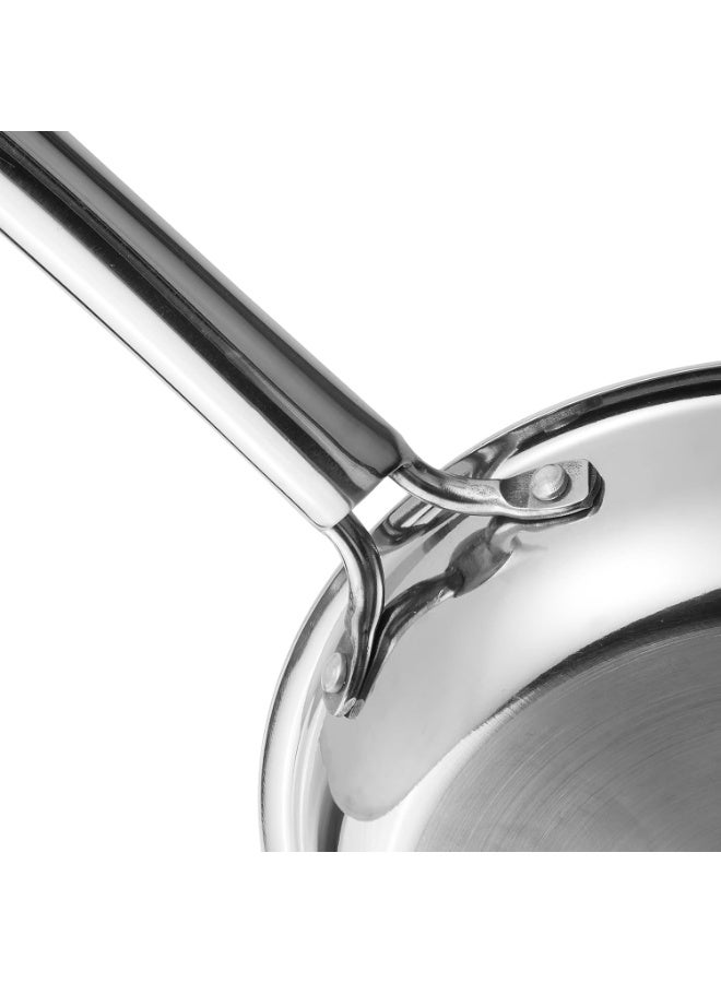 Kraft Futuretec Pro Triply Stainless Steel Honeycomb Frying Pan 22 cm, 1.6 litres | Non Stick Fry Pan for Omelette | Stick-Resistant Hexa Design | Metal Spatula Safe | Induction & Gas Compatible - Image 2