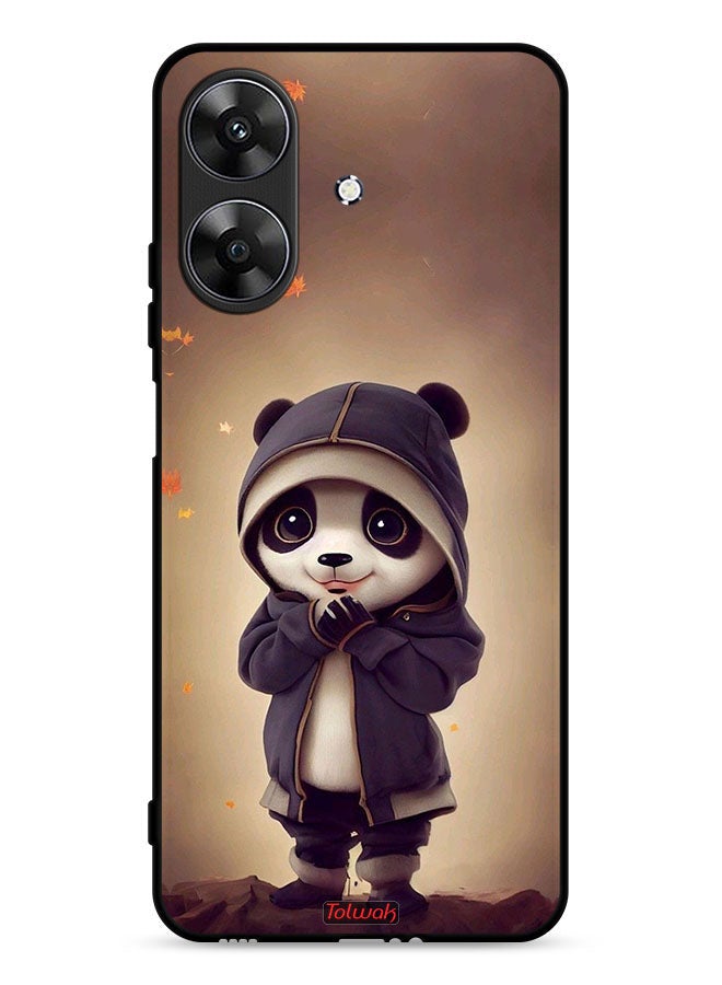 Tolwak Realme Note 60 4G Protective Case Cover Cute Little Panda - Image 1