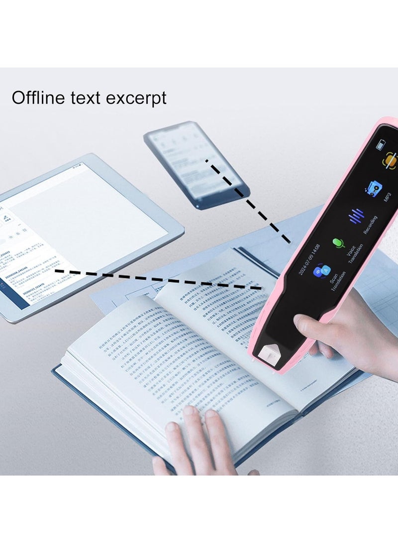general Smart Language Translator Pen, Offline Online Scanner Reader Pen with USB Cable, 112 Languages Real Time Pen Translation Device for Students, Adults, Travellers, Businesses - Image 4