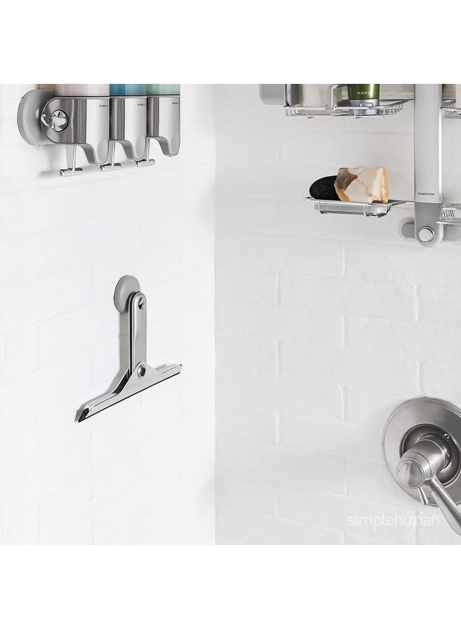 simplehuman Foldaway Squeegee, Stainless Steel - Image 4