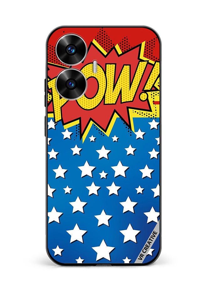 VR CREATIVE Protective Case Cover For Realme C55 Pop Art Design Multicolour - Image 1