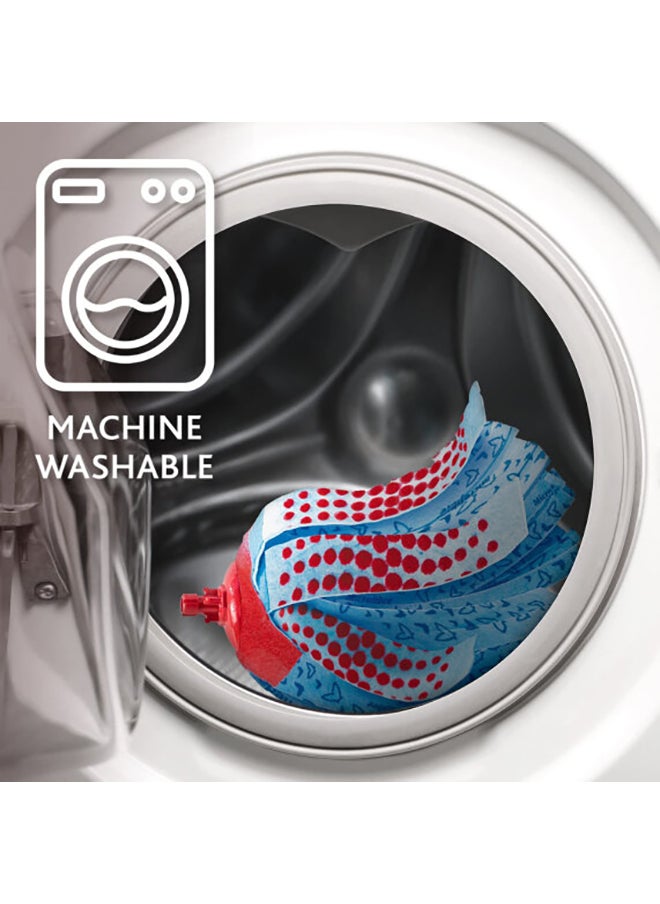 Vileda - Supermocio 3 Action Microfibre Machine Washable Mop Refill - Image 1