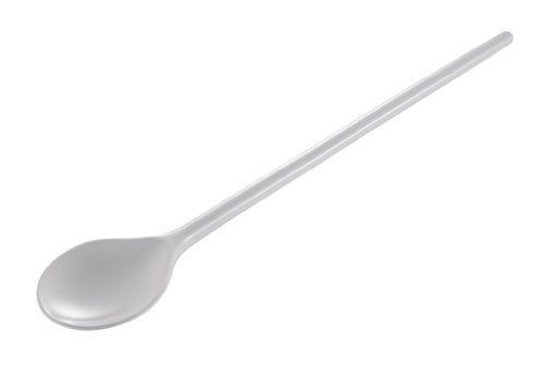 Gourmac 12 Melamine Round Mixing Spoon White 3522WH