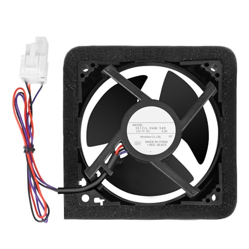 Tomato Man Upgraded DA81-06013A Refrigerator Evaporator Fan Motor Compatible with Samsung Refrigerator Fan Motor DA31-00287A Fridge Evaporator Fan Motor No Noise RF28HMEDBSR, RF263BEAESR, RF28HDEDBSR - Image 1