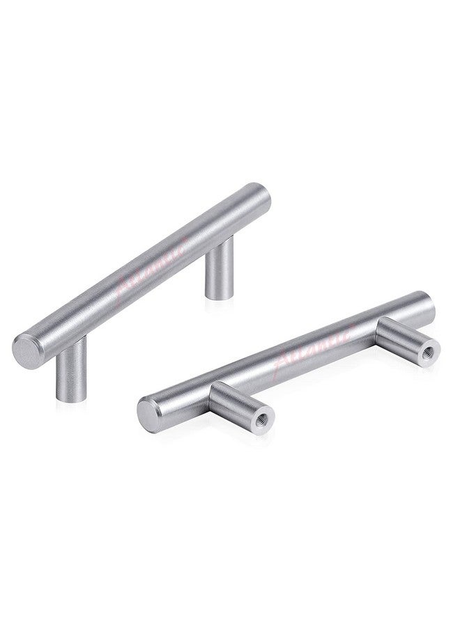 أتلانتيك مقبض سحب خزانة Atlantic بلمسة نهائية غير لامعة، الطول الإجمالي 8 بوصات، فتحة إلى فتحة 160 مم، عبوة من 12 قطعة، فضي - Image 3