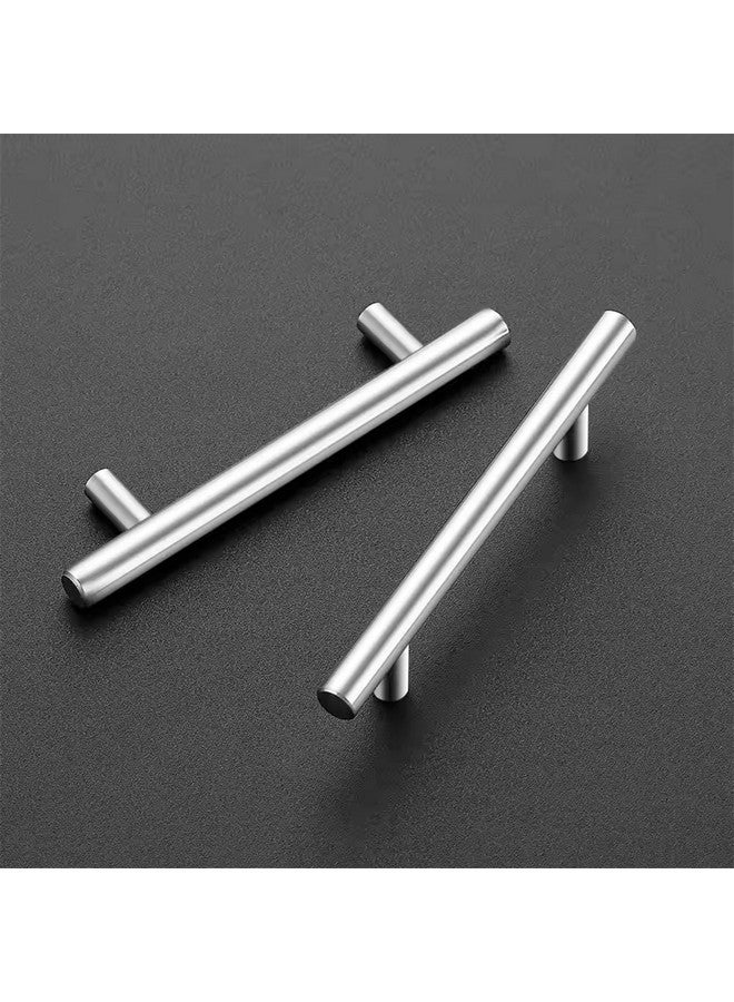 أتلانتيك مقبض سحب خزانة Atlantic بلمسة نهائية غير لامعة، الطول الإجمالي 8 بوصات، فتحة إلى فتحة 160 مم، عبوة من 12 قطعة، فضي - Image 2