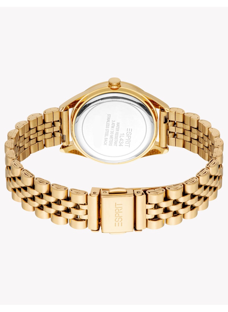 ESPRIT Women's Gold Stainless Watch | ES1L434M1025 - Image 3