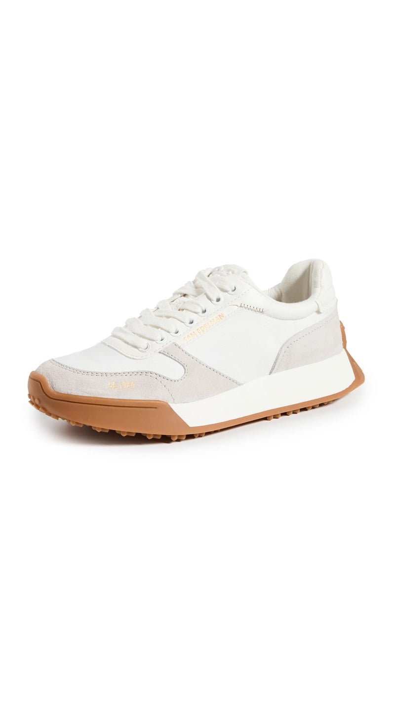 Sam Edelman Women's Layla Sneaker White Multi 9 Medium - Image 1
