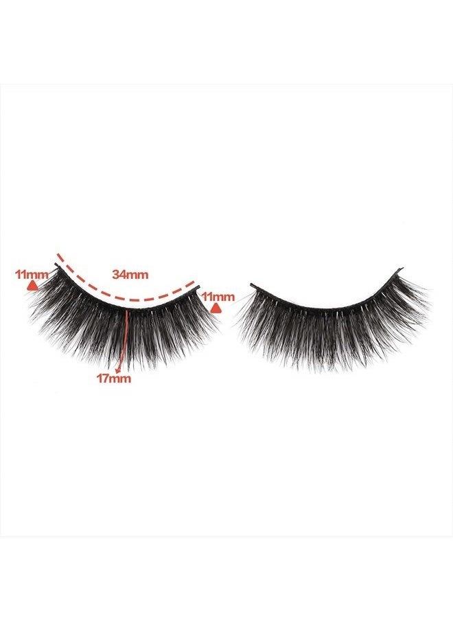Newcally - Lashes Fake Eyelashes Long Dramatic Thick Volume Faux Mink Eye Lashes 14 Pairs Pack - Image 1