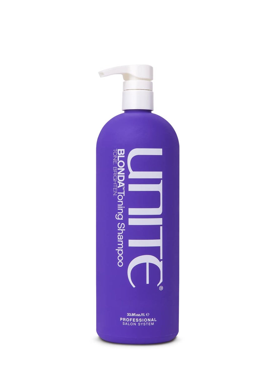 UNITE Hair - UNITE Hair BLONDA Purple Shampoo, 33.8 fl. Oz - Image 1