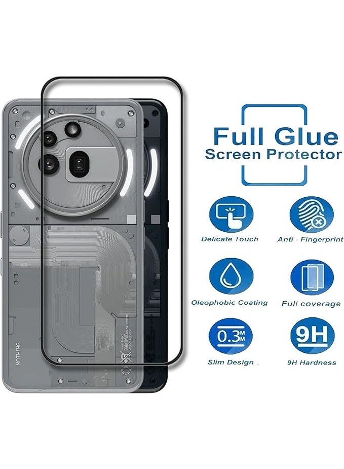 glassology Screen Protector for Nothing Phone 3A Pro Tempered Glass Screen Protector 9H Hardness Anti Fingerprint Scratch Resistance Glass - Image 4