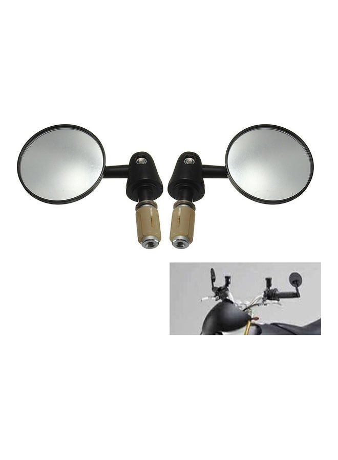 NIBEMINENT Rotatable Collapsible Aluminum Round Shape Motorcycle Bar - Image 2