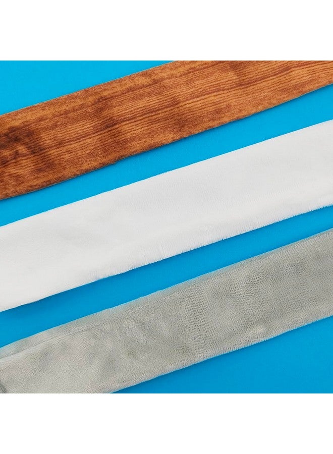 SourceTon B Mobile Cloth Cover, Sourceton Premium Cloth Covers, Mobile For Crib Protective Cover, Crib Toys Hanging Accessory, For Crib Mobile Protection, Decoration(White, Grey, Faux Wood Grain) - Image 3