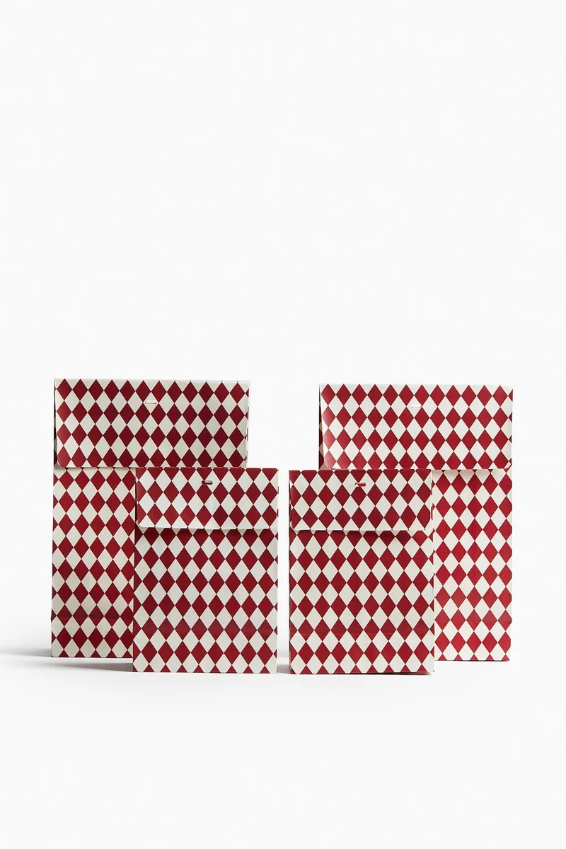 اتش اند ام مجموعة حقائب هدايا من 4 قطع