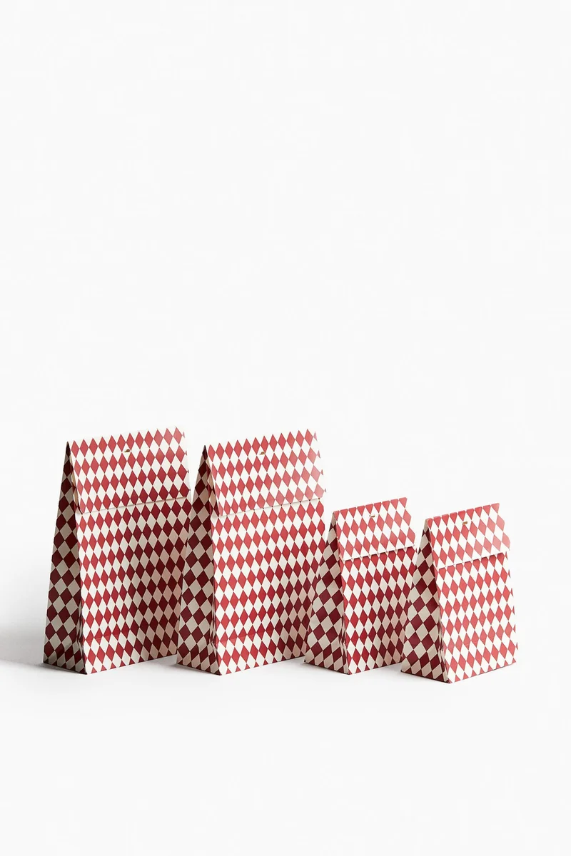 اتش اند ام مجموعة حقائب هدايا من 4 قطع