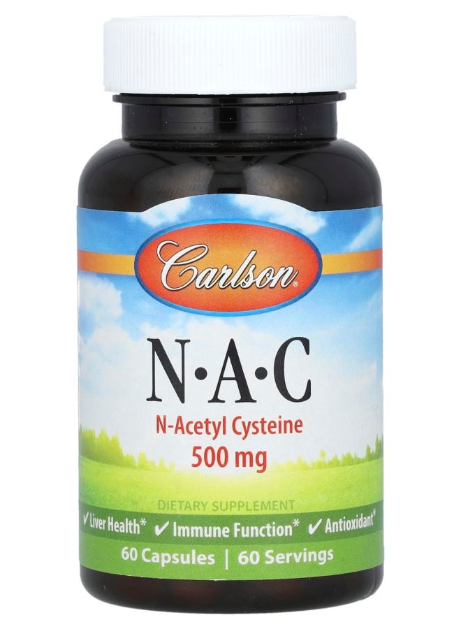 NAC 500 mg 60 Capsules
