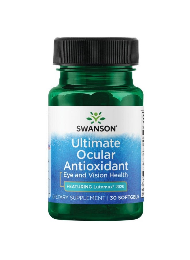 Swanson Ultimate Ocular Antioxidant 30 Sgels - Image 1