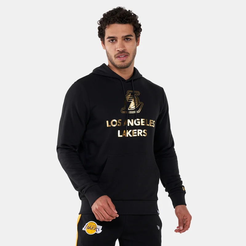 NEW ERA Men's LA Lakers Metallic Logo Sweatshirt