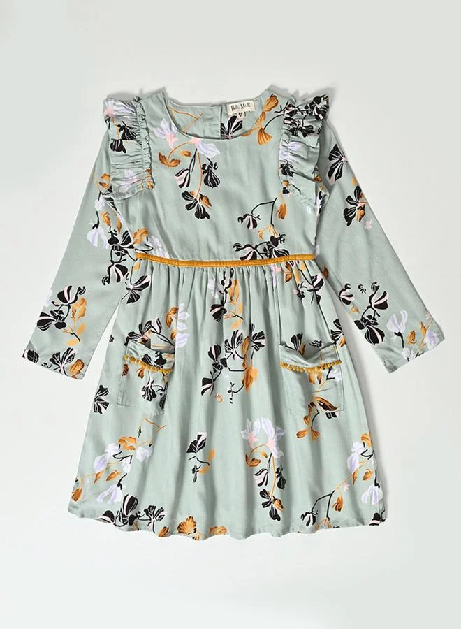 BELLA MODA Floral Print Dress