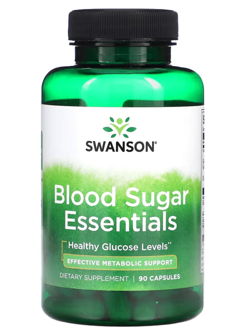 Swanson, Blood Sugar Essentials, 90 Capsules