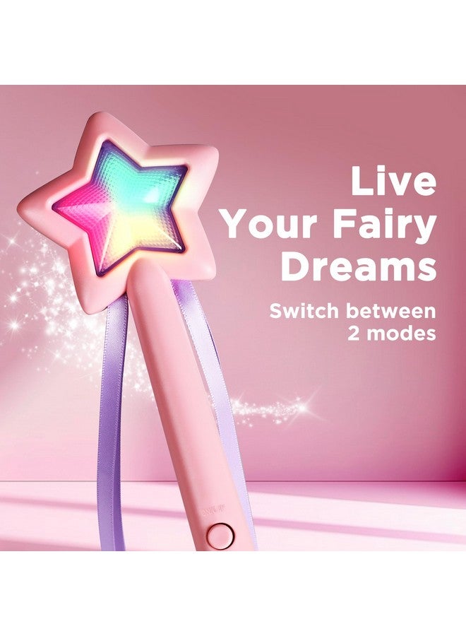 iPlay, iLearn Plush Magic Unicorn Toy W/Remote Control Fairy Magical Wand, Girl Music Unicorn Stuffed Animal W/LED Light Sound, Interactive Birthday Gift 18 24 Month Baby Toddler 2 3 4 5 6 7 Year Kid - Image 4