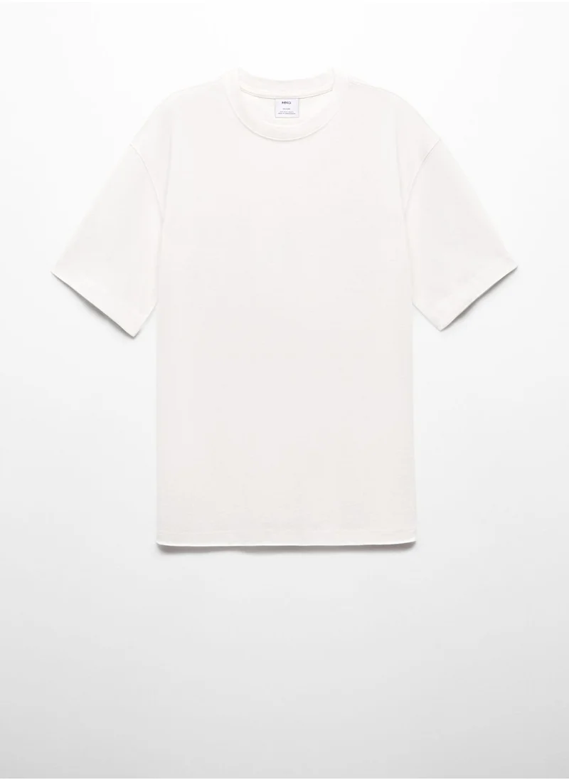Mango Man Essential Crew Neck Sweatshirt