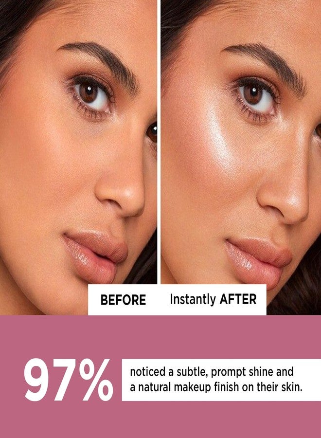 Orgatre Strobe Glow Cream for Instant Face Radiance | Primer Highlighter Moisturizer with Vitamin C, Almond Oil, Niacinamide & Hyaluronic Acid | Makeup Base for Oily Acne-Prone Skin | Pink Shade | 30g - Image 2