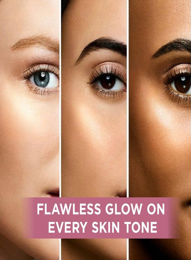 Orgatre Strobe Glow Cream for Instant Face Radiance | Primer Highlighter Moisturizer with Vitamin C, Almond Oil, Niacinamide & Hyaluronic Acid | Makeup Base for Oily Acne-Prone Skin | Pink Shade | 30g - Image 3