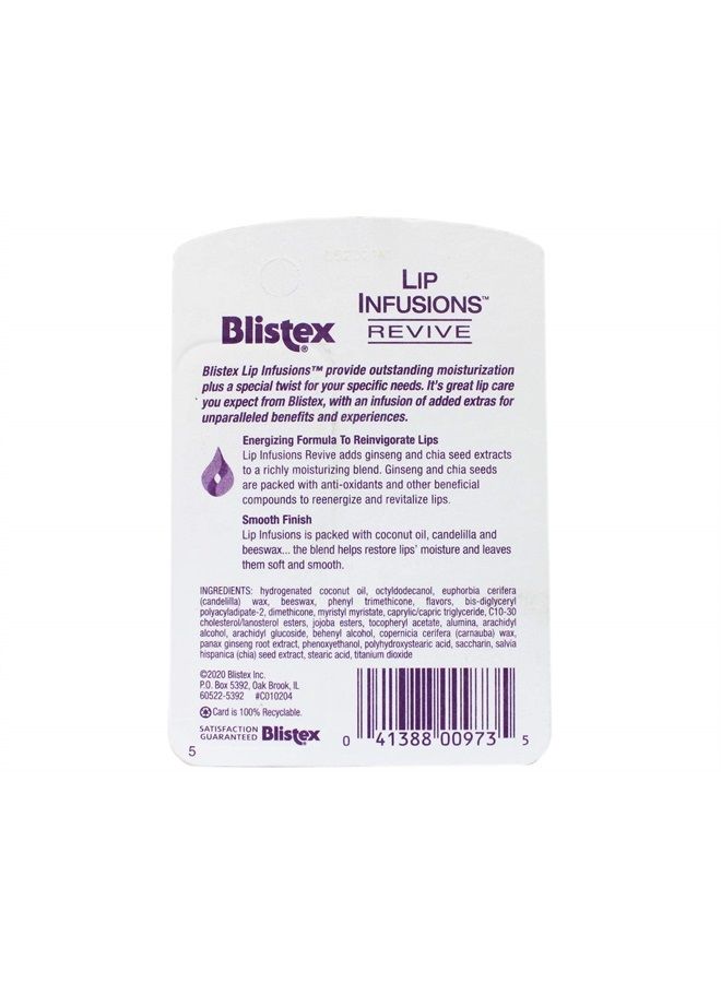 Blistex Lip Infusions Revive Lip Moisturizer 0.13 Ounce (6 Pack) - Image 2