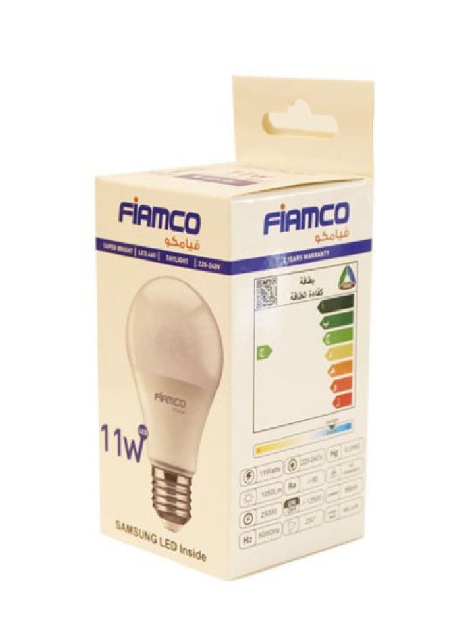 Fiamco LED bulb 11W white, set of 10 pieces - Image 3