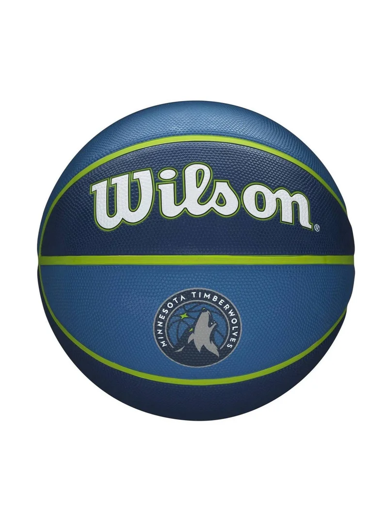 NBA Team Alliance Basketball Minnesota Timberwolves - Size 7 for +12 years old and Adults - Blue/ Navy