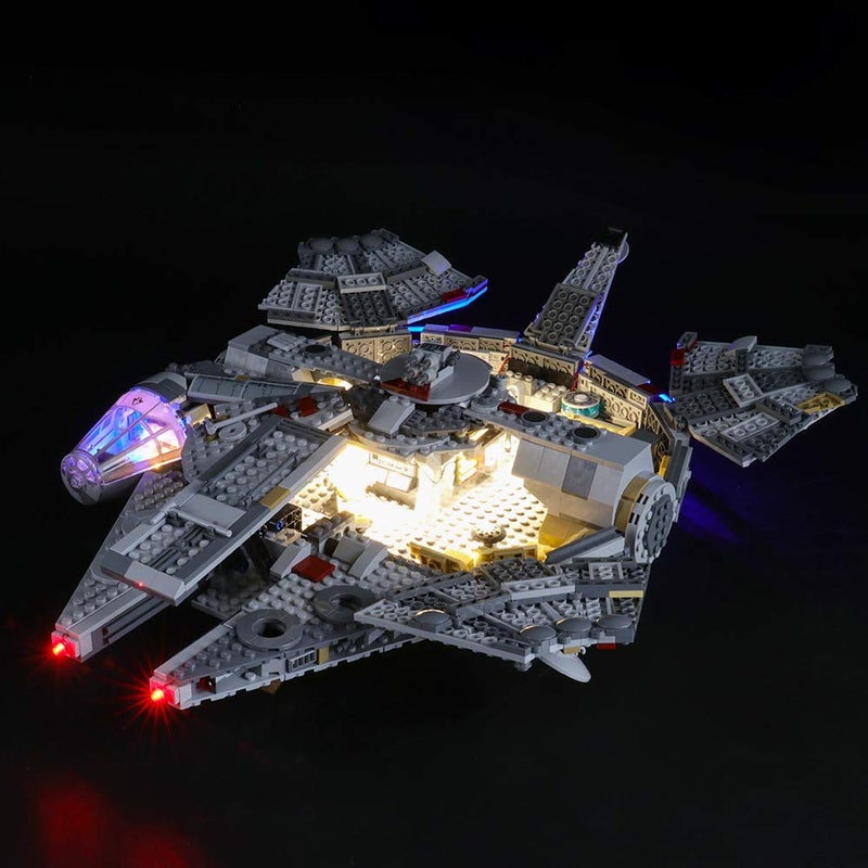 BRIKSMAX Led Lighting Kit for 75257 Millennium Falcon - Not Include The Lego Building Blocks Model Set - Image 4