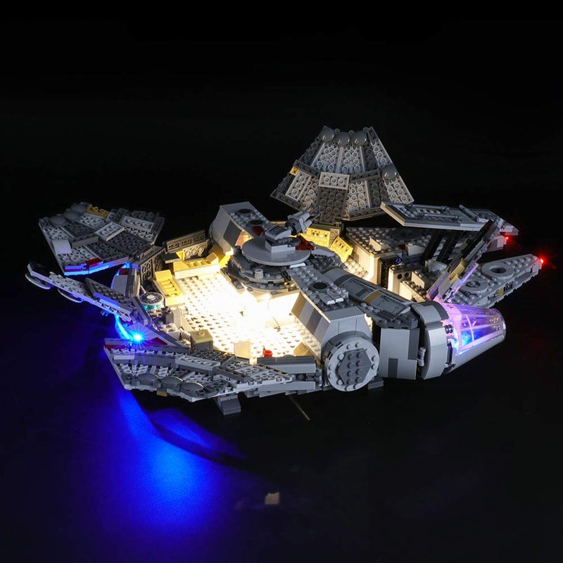 BRIKSMAX Led Lighting Kit for 75257 Millennium Falcon - Not Include The Lego Building Blocks Model Set - Image 5