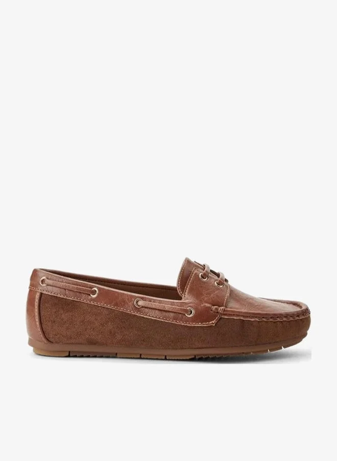 Le Confort BROWN Women Slip-On Moccasins for Women | Best Price UAE
