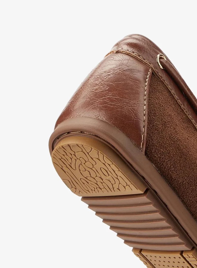 Le Confort BROWN Women Slip-On Moccasins for Women | Best Price UAE