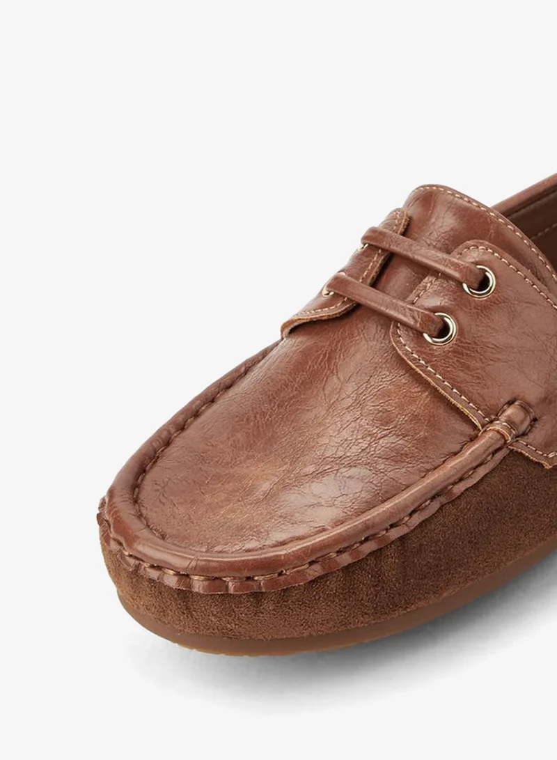 Le Confort BROWN Women Slip-On Moccasins for Women | Best Price UAE
