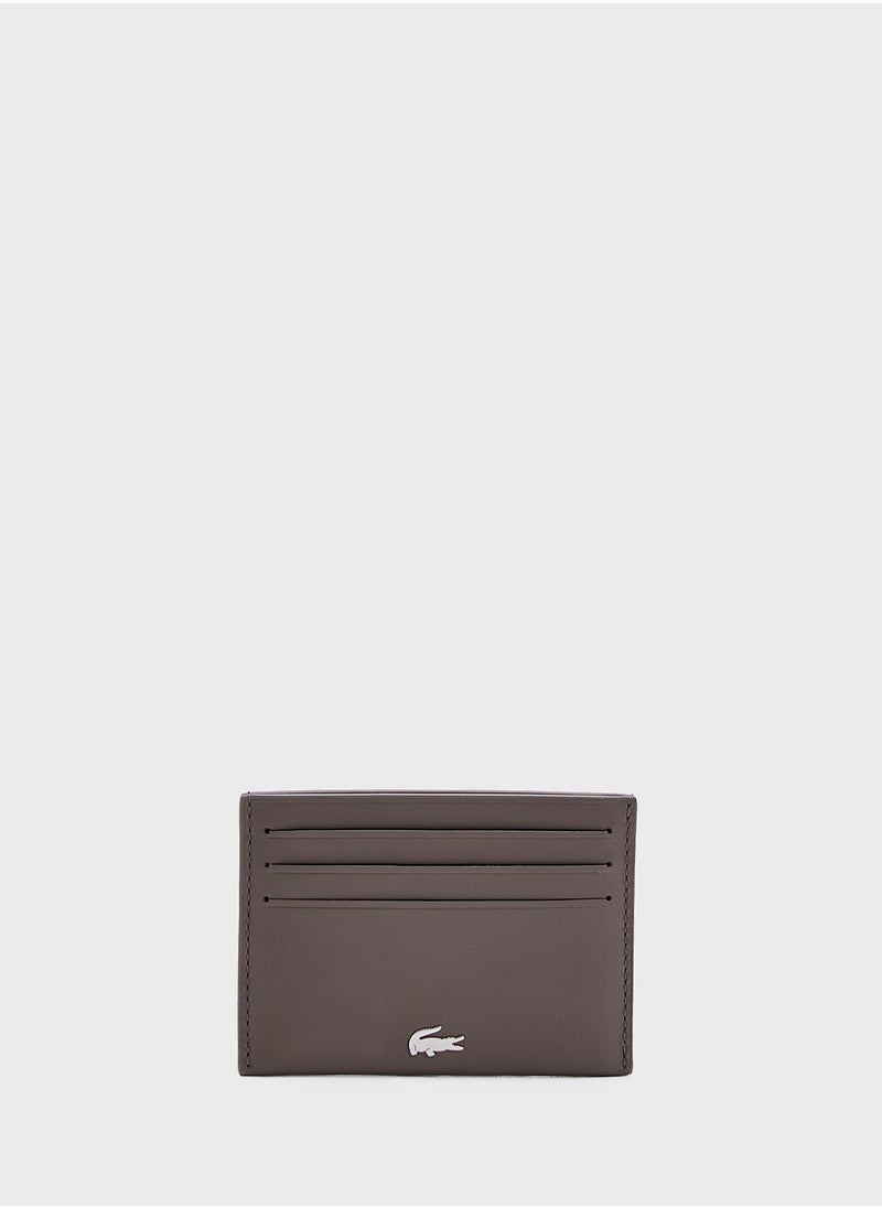 LACOSTE Monogram Multi Slot Card Holder  - Image 1