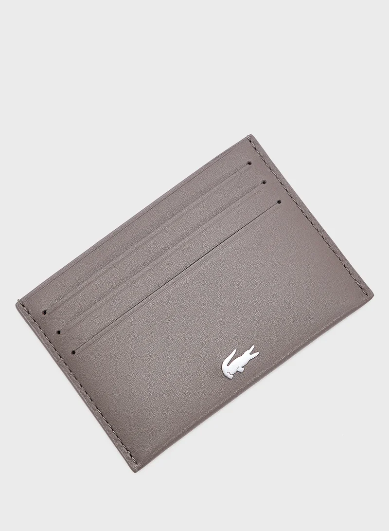 LACOSTE Monogram Multi Slot Card Holder