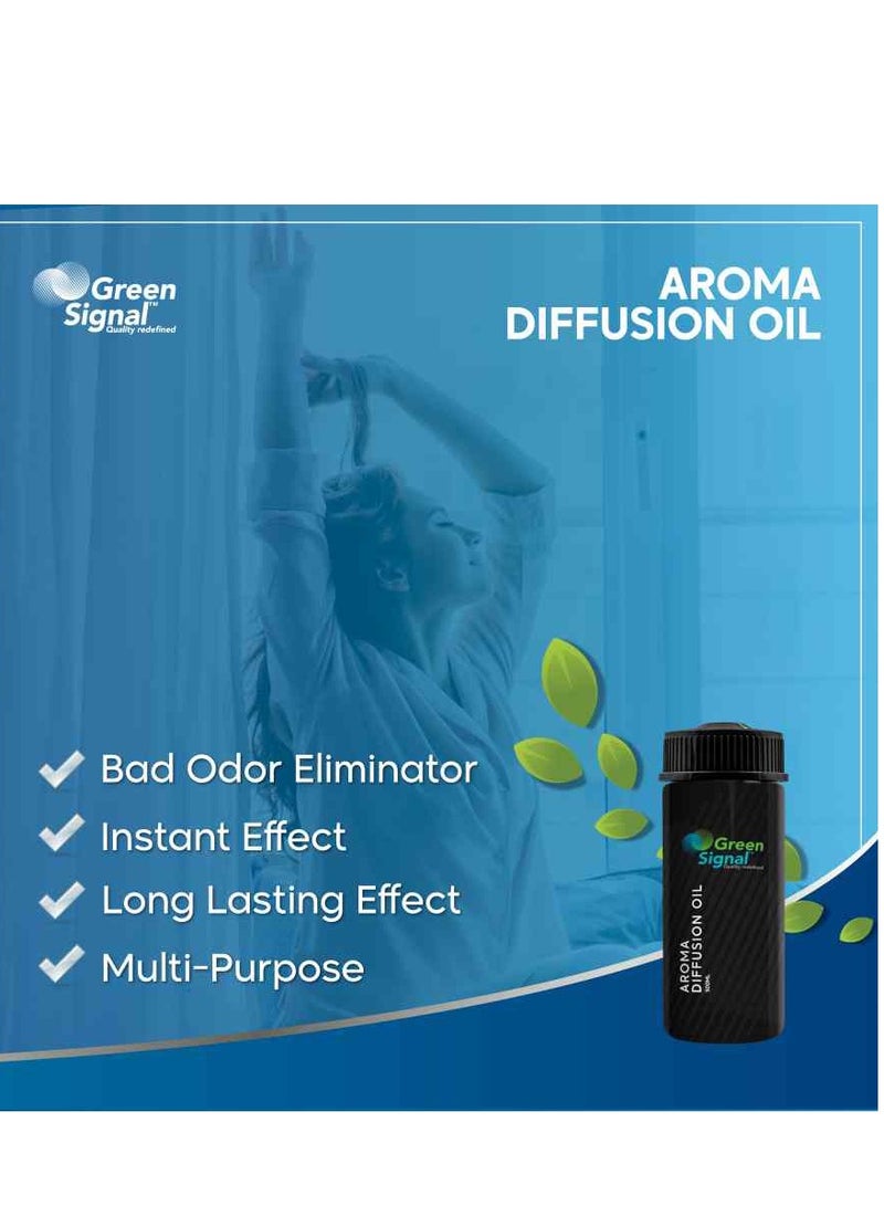 Green Signal Diffuser Aroma Oil – 170ml – Premium Harmony Fragrance Oil – Balanced & Long-Lasting Scent – Compatible with All Diffuser Machines  - Image 4