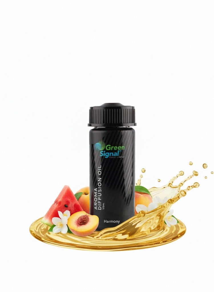 جرين سيجنال هارموني زيت معطر لجهاز التعطير – 170 مل – زيت عطري فاخر – تركيبة متوازنة تدوم طويلاً – متوافق مع جميع أجهزة التعطير - Image 1