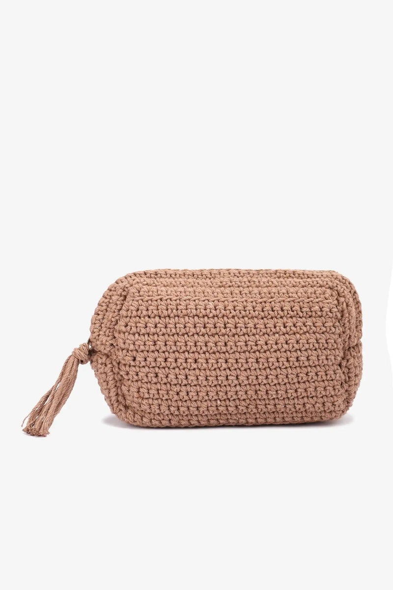 Carina Braided Crochet Pouch - Image 1