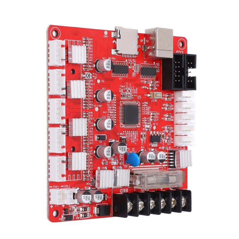 Anet 3D Printer Motherboard 12-24V Input with A4988 4-Way Stepper Driver - 3-Way PWM DC Output for Ramps1.4 - Self Leveling Probe Support for Efficient 3D Printing - Image 3