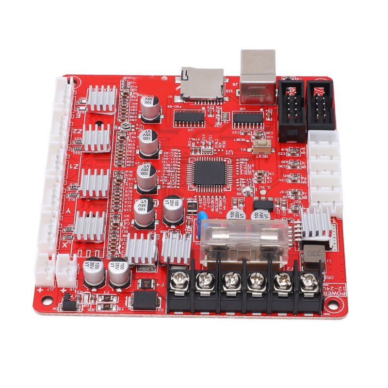 Anet 3D Printer Motherboard 12-24V Input with A4988 4-Way Stepper Driver - 3-Way PWM DC Output for Ramps1.4 - Self Leveling Probe Support for Efficient 3D Printing - Image 5