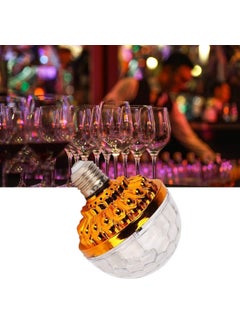 UTPATI Rotating Magic Ball Light with Lamp Holder Set Retro Disco Lights Colorful Disco Rotating Magic Ball Light Bulb with Sockets Magic Ball RGB LED Stage Light  - Image 4