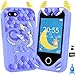 Yosfeng Kids Smart Phone for Boys Gifts Toddler Christmas Birthday Gift for Age 3 4 5 6 Year Old Kids Cell Phone Toy with Touchscreen Dual Cameras Learning Music Player Games with 32 GB Card - Image 3