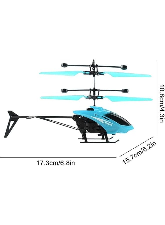 ألعاب طائرة هليكوبتر تعمل بالتحكم عن بعد، طائرة هليكوبتر حثية بتعليق طيران مرتفع ومنخفض بقناة 2.5، طائرة هليكوبتر صغيرة تعمل بالتحكم عن بعد لحفلات الأطفال، هدايا عيد ميلاد للأولاد والبنات - متعددة الألوان - Image 2