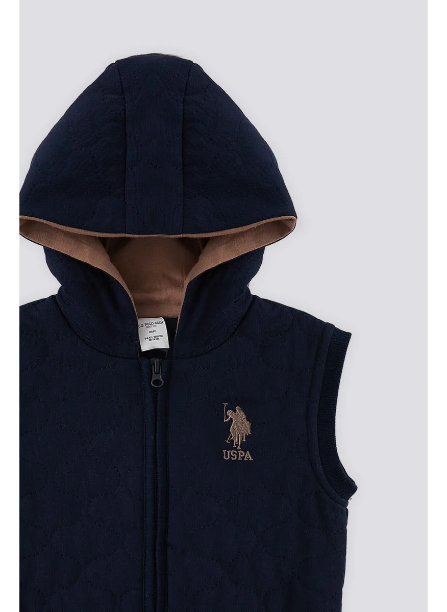 U.S. Polo Assn. BASE. Polo Assn. Navy Blue Baby Vest